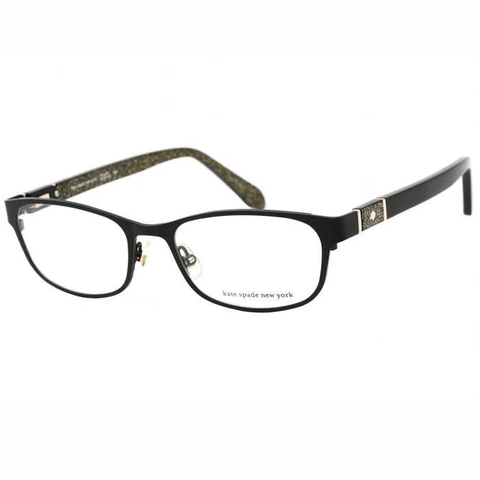 Kate Spade Women’s Eyeglasses – Clear Lens Black Rectangular Frame | Jayla 0003 00