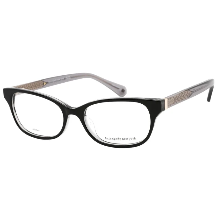 Kate Spade Women’s Eyeglasses – Clear Lens Black Rectangular Frame | Rainey 0807 00