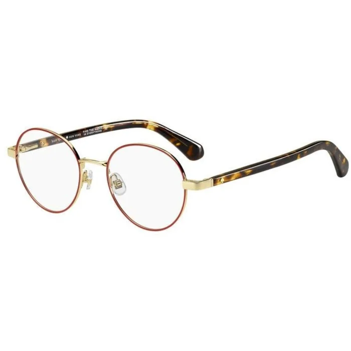 Kate Spade Women’s Eyeglasses – Gold Red Round Frame | KATE SPADE MARCIANN 0Y11