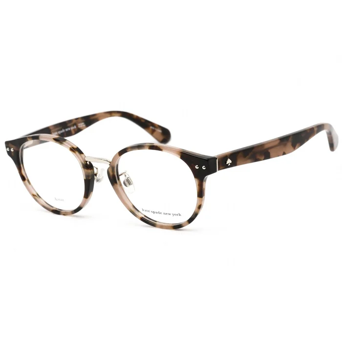 Kate Spade Women’s Eyeglasses – Havana Round Shaped Acetate Frame | Asia/F 0086 00