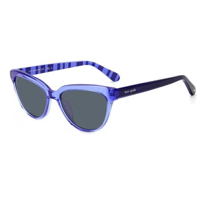 Kate Spade Women’s Sunglasses – Cat-Eye Frame Blue Plastic Lenses | CAYENNE/S 0PJP