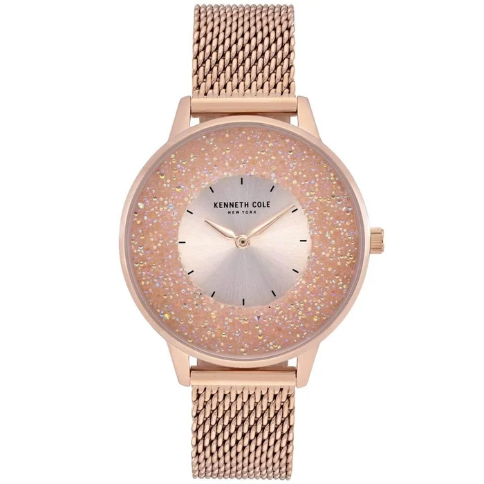 Kenneth Cole Women’s Watch – Classic Pink Crystal and Rose Gold Tone Dial | KC51053003