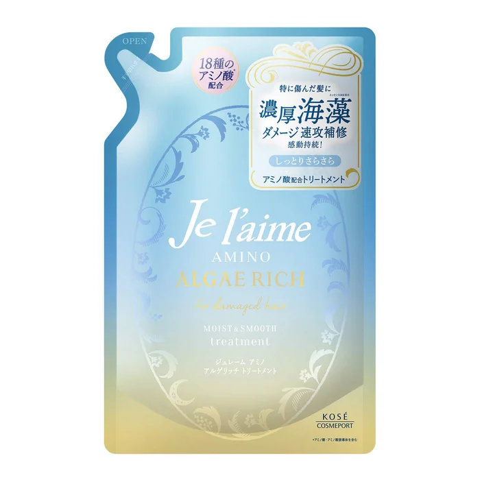 KOSE Jureme Amino Argerich Treatment (Moist & Smooth) Refill Floral Refill 350ml