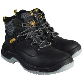 Laser Safety Hiker Black Boots UK 10 Euro 44 by DEWALT
