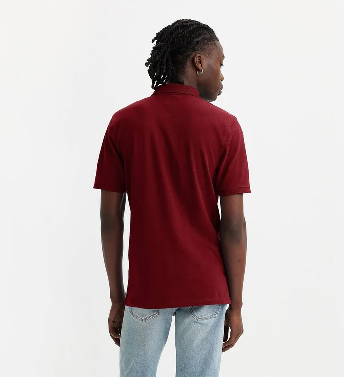 Levi’s Housemark Polo Top in Chocolate Truffle