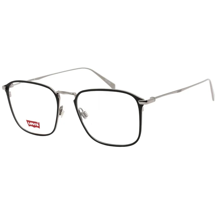 Levi’s Men’s Eyeglasses – Clear Demo Lens Black Ruthenium Frame | LV 5000 0TI7 00