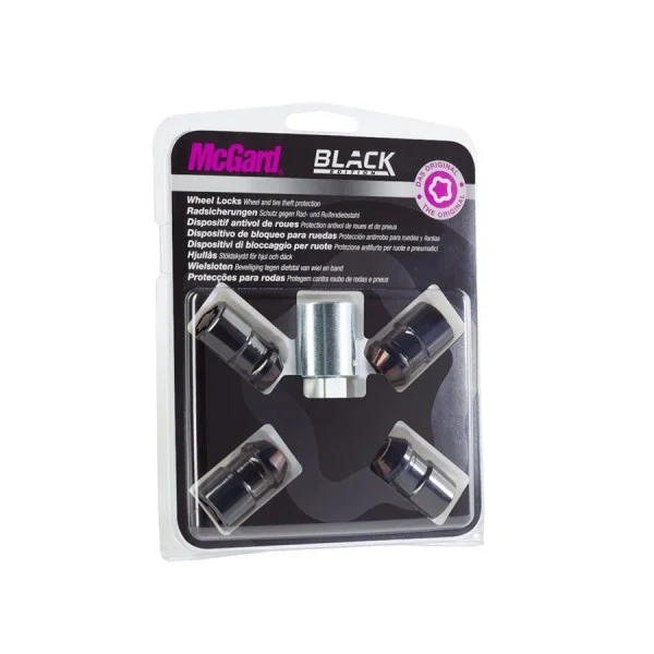 Locking Wheel Nuts – Black