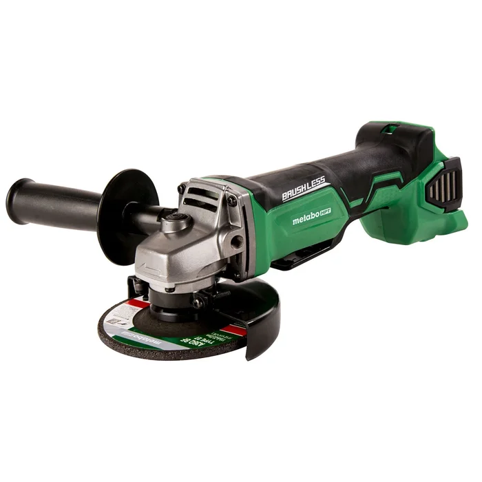 Metabo HPT G18DBALQ4M MultiVolt 4.5-in 18-Volt Paddle Switch Brushless Cordless Angle Grinder