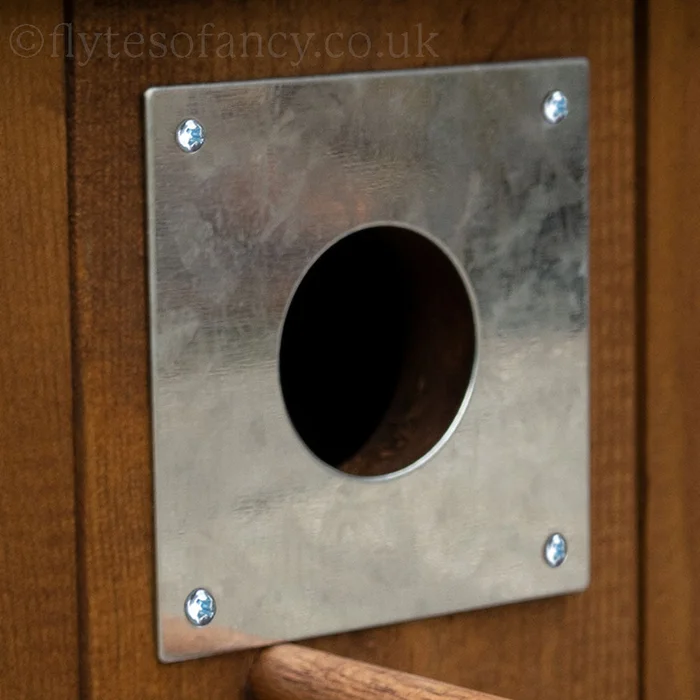 Metal Nest Box Hole Protection Plate, 32mm