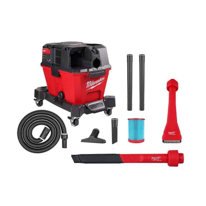 Milwaukee 0910-20-49-90-2030-49-90-2040 M18 FUEL 6 Gal. Cordless Wet/Dry Shop Vacuum