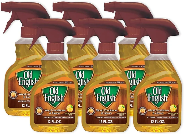Old English Lemon Oil Furniture Polish, 12 Fl Oz Bottle (Pack Of 6)