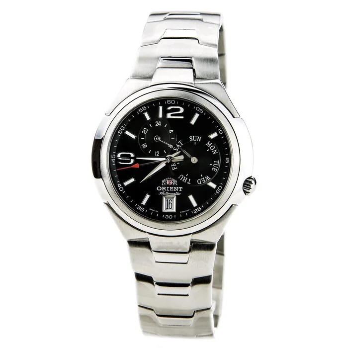 Orient ET06001B Mens Multi Eyes Urban Automatic Black Dial Stainless Steel Watch