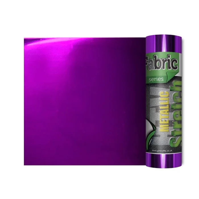 Purple Metallic Stretch HTV 140mm x 500mm