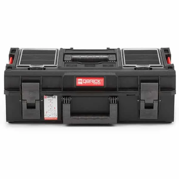 Qbrick System QS ONE 23-in Black Metal Lockable Tool Box