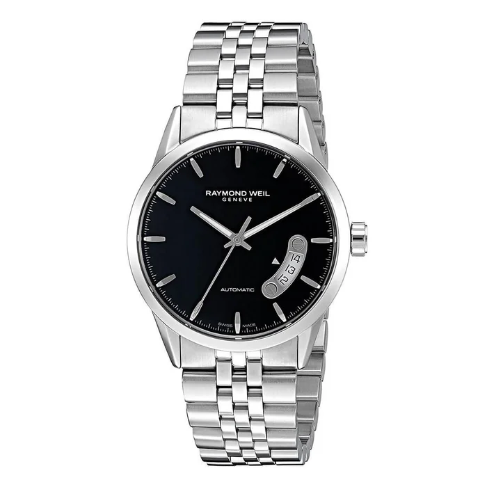 Raymond Weil Men’s Automatic Watch – Freelancer Black Dial Swiss | 2770-ST-20011
