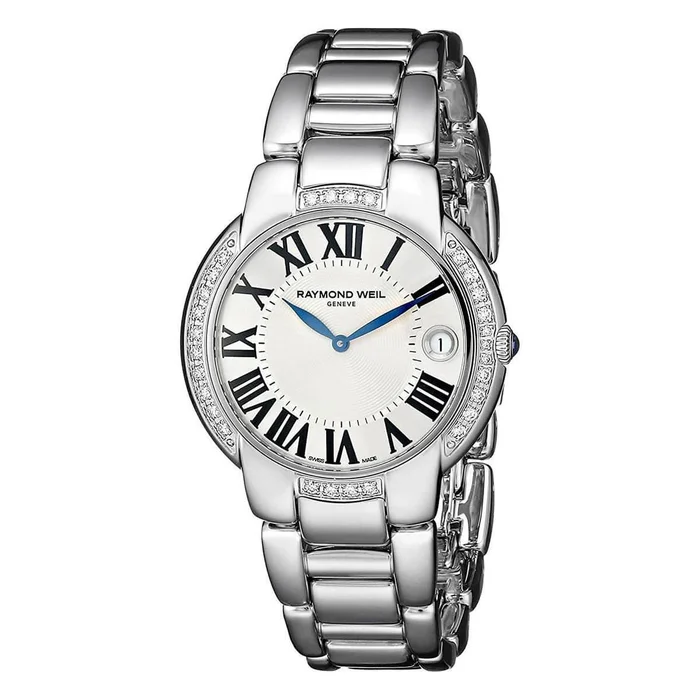 Raymond Weil Women’s Diamond Watch – Jasmine Silver Dial | 5235-STS-00659