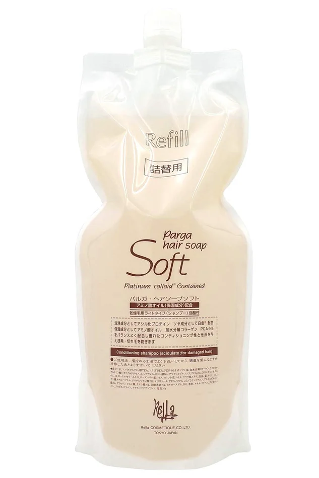 Relaparga Amino Acid Shampoo “Parga Hair Soap Soft 1,000ml Refill”