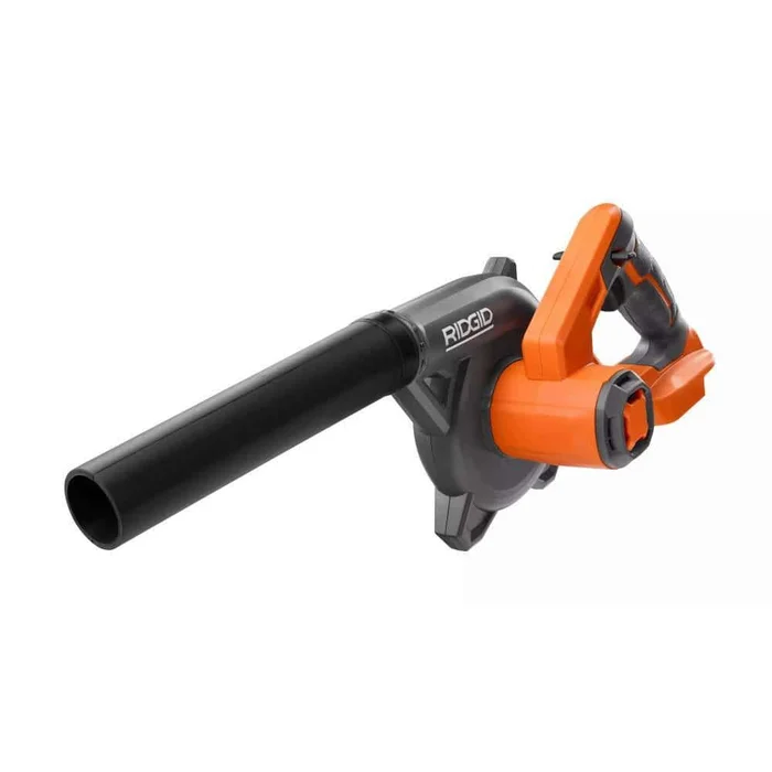 RIDGID R86043B 18V Lithium-Ion Cordless Compact Jobsite Blower with Inflator/Deflator Nozzle