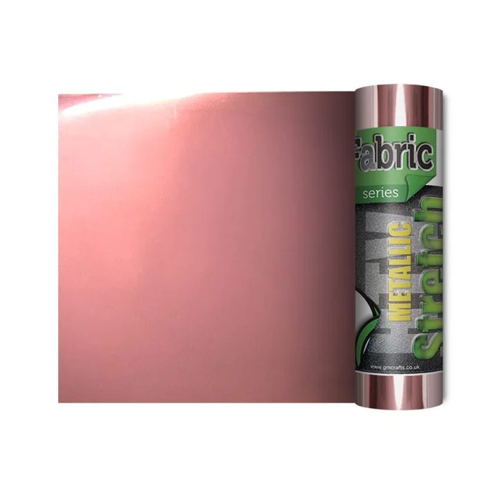 Rose Gold Metallic Stretch HTV 140mm x 500mm