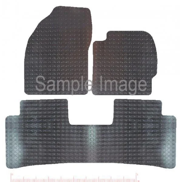 Rubber Tailored Car Mat – Toyota Prius Taxi version (2009-2012) – Pattern 3359
