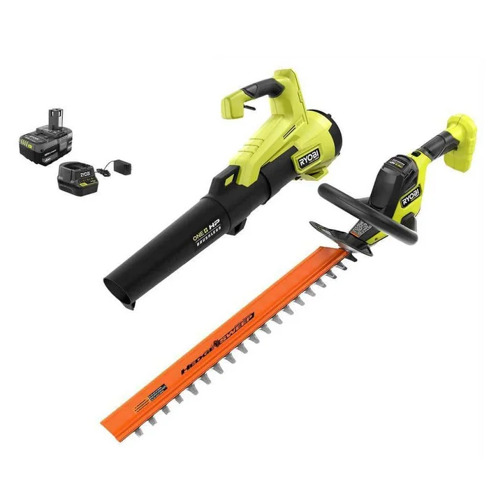 RYOBI P21120-HDG ONE+ HP 18V Brushless 110 MPH 350 CFM Cordless Jet Fan Leaf Blower
