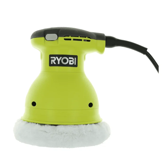 Ryobi RB61G 6 Inch Corded 120 Volt AC, .5 Amp 4,800 OPM Swirl-Free Orbital Buffer