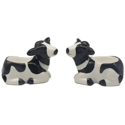 Set of 2 Cow Egg Cups