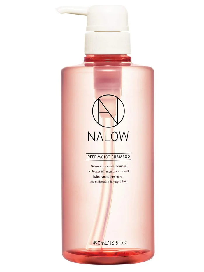 Shampoo Amino Acid Shampoo [Eggshell Membrane Amino Acid Formula No Additives] “Non-Silicone, Non-Paraben Moist Shampoo” NALOW Narrow Deep Moist 490ml