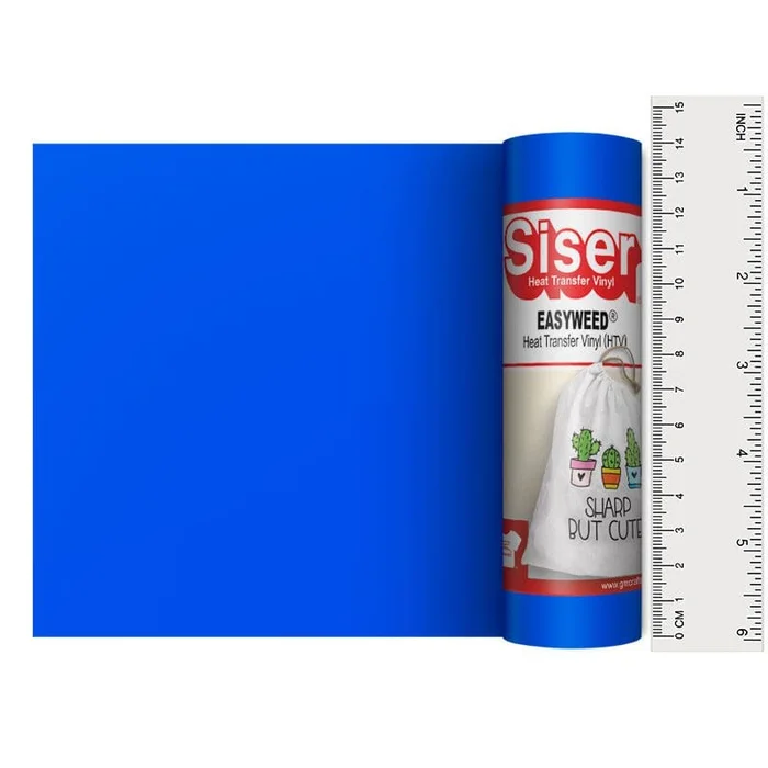 Siser EasyWeed P.S Film Fluo Blue 140mm x 500mm