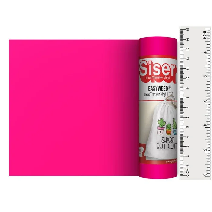 Siser EasyWeed P.S Film Fluo Pink 140mm x 500mm