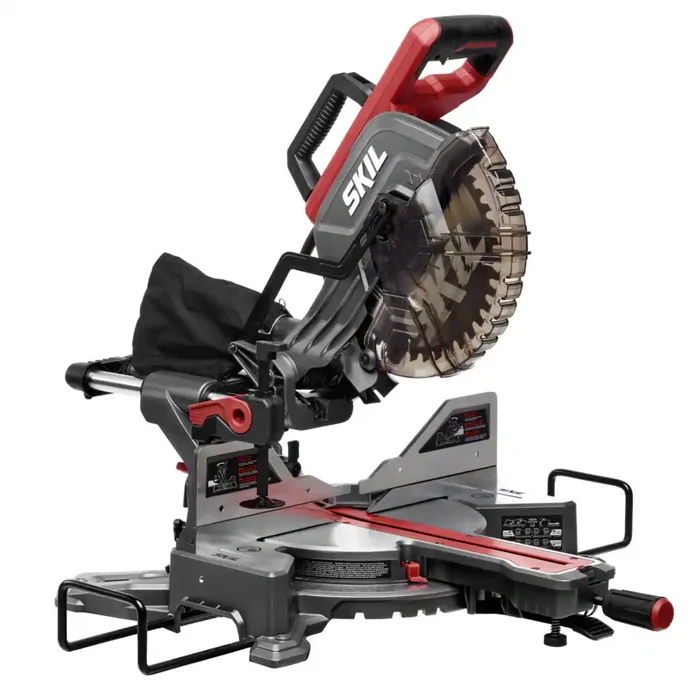 SKIL 10-in 15-Amp Dual Bevel Sliding Compound Corded Miter Saw