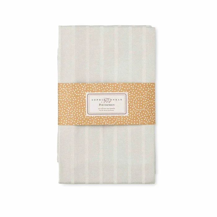 Sophie Conran Set of 2 Tea Towels, Grey