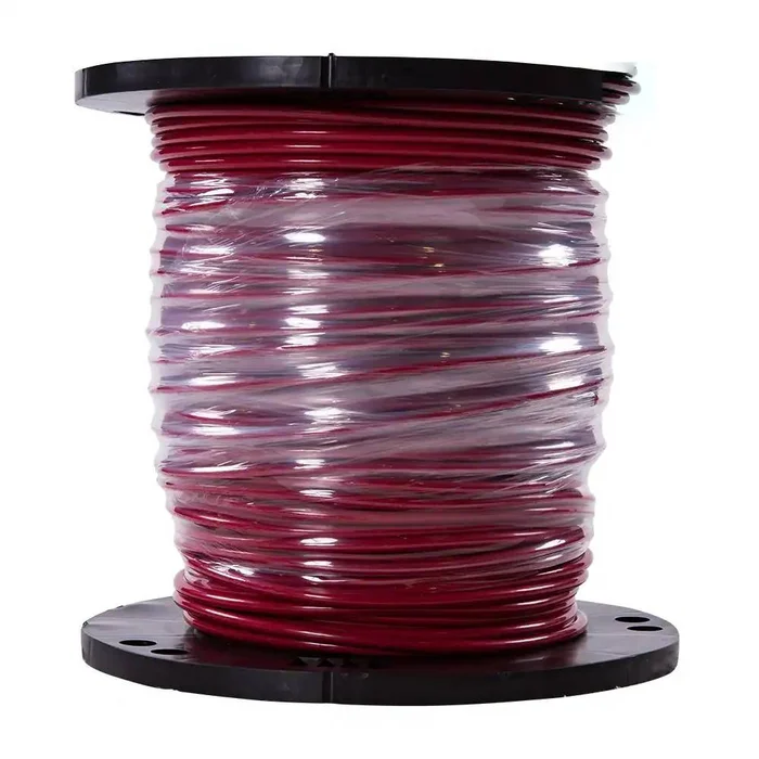 Southwire SIMpull 500-Feet 6 -AWG Red Stranded Copper THHN wire ( By-the-roll )