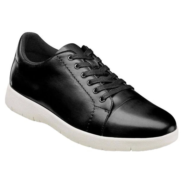 Stacy Adams Men’s Sneakers – Hawkins Cap Toe Lace Up Black | 25294-001