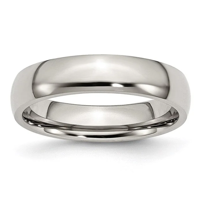 Stainless Steel 5mm Polished Band