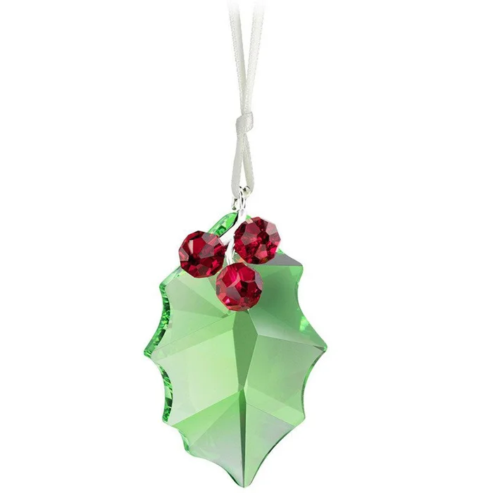Swarovski Christmas Ornament – Crystal Holly Leaf | 5103222