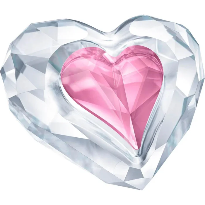 Swarovski Crystal Ornament – Heart-Only for You Clear and Pink | 5428006