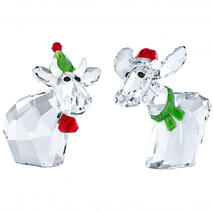 Swarovski Decoration Figurine – Annual Edition Crystal Holiday Mo and Ricci | 5540695