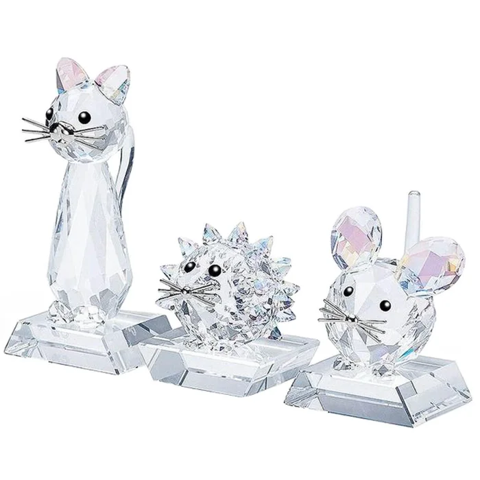 Swarovski Figurine Set – Limited Edition Clear Crystal Decoration | 5492741