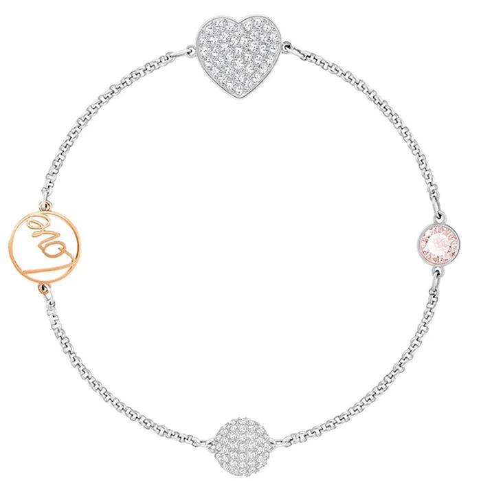 Swarovski Women’s Bracelet – Remix Mixed Metal Finish Crystal, Small | 5373220