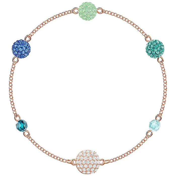 Swarovski Women’s Bracelet – Swarovski Remix Blue and Green Crystal Strand | 5479019