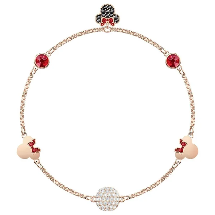Swarovski Women’s Bracelet – Swarovski Remix Rose Gold Tone Minnie Strand | 5470625