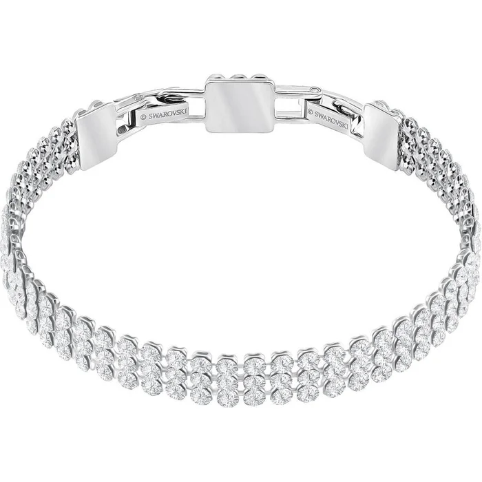 Swarovski Women’s Fit Bracelet – Palladium Plated, Silver Tone | 5363516