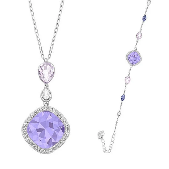 Swarovski Women’s Jewelry Set – Declare Purple Crystal | 5165591