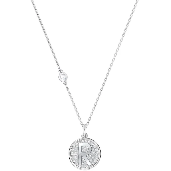 Swarovski Women’s Necklace – Americas Letter R Clear Crystal Pendant | 5367209