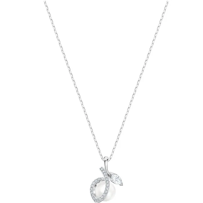 Swarovski Women’s Necklace – Leonore Rhodium Plated Pendant | 5479973