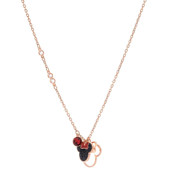 Swarovski Women’s Necklace – Mickey and Minnie Multi Colored Crystal Pendant | 5450951