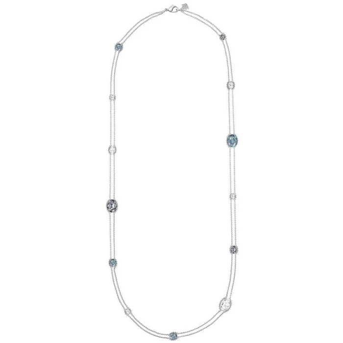 Swarovski Women’s Strandage Necklace – Fragment Rhodium Plated Crystal | 5279430