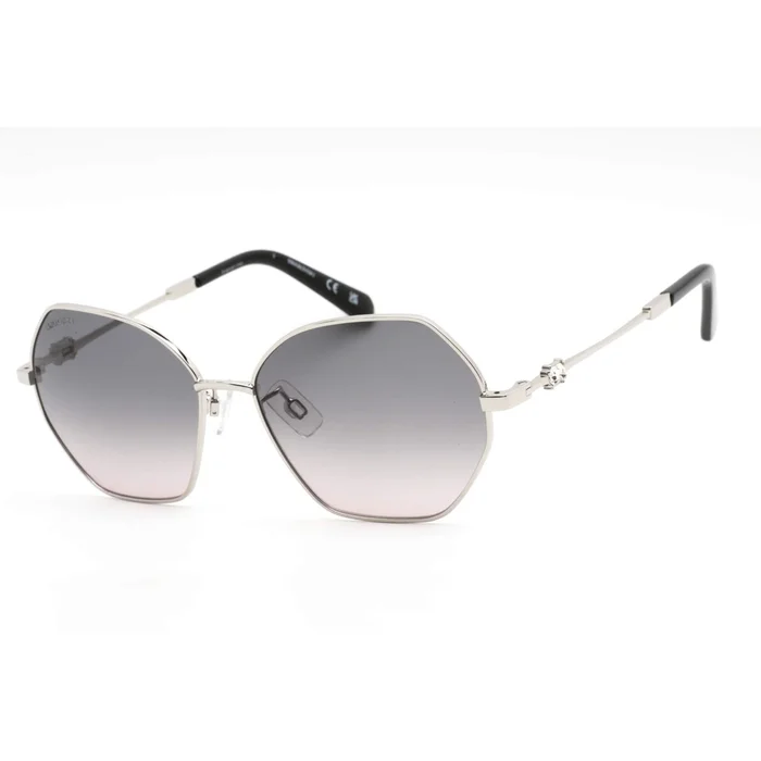 Swarovski Women’s Sunglasses – Gradient Grey Lens Shiny Palladium Frame | SK0352-H 16B