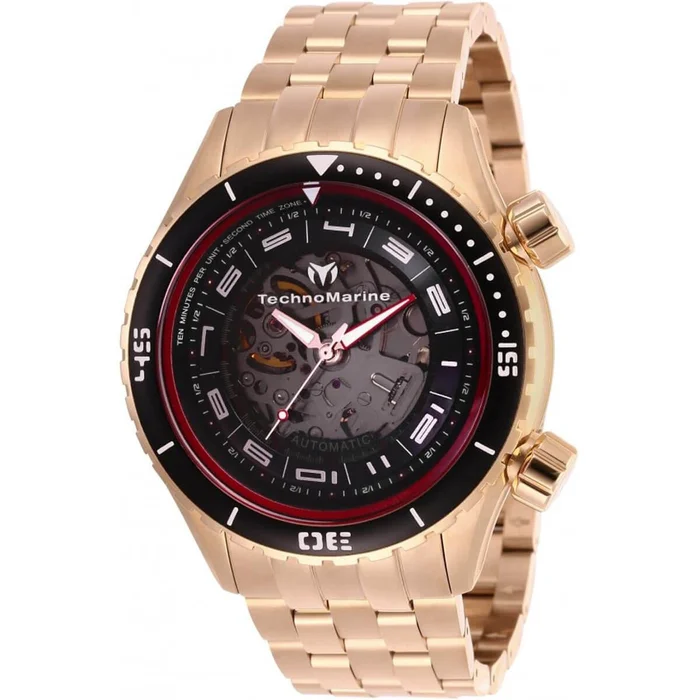 Technomarine Men’s Automatic Watch – Manta Rose Gold Tone Bracelet | TM-218013